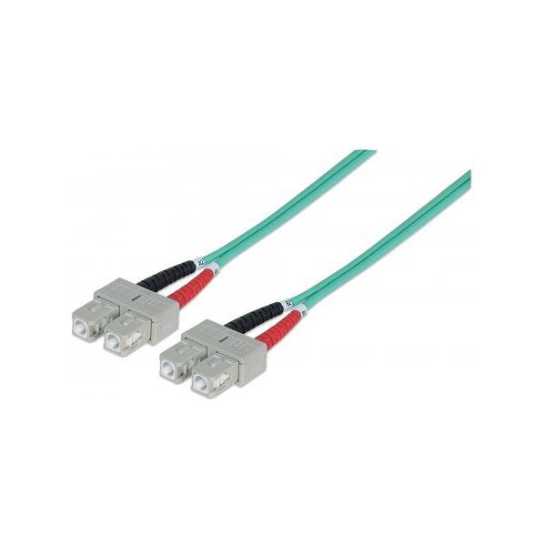 Intellinet Network Solutions Patchcord światłowodowy SC/SC, 50/125 µm, OM3, 5m (750844) 1338384 766623750844