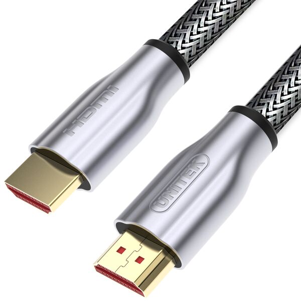 Kabel Unitek HDMI - HDMI 1m srebrny (Y-C136RGY) 1353582 4894160029041