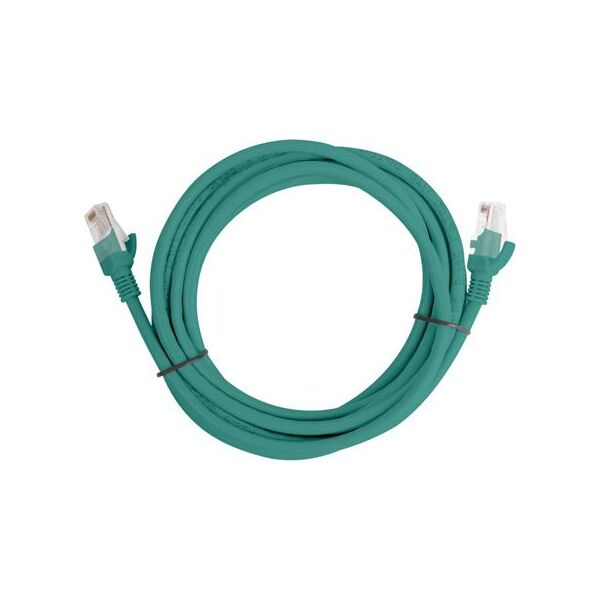 Lanberg Patchcord, Cat6, nieekranowany, 5m, zielony (PCU6-10CC-0500-G) 1398760 5901969409239