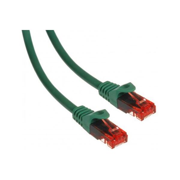 Maclean RJ-45/RJ-45, kat.6, U/UTP, zielony, 3m (MCTV-303G) 1422483 5902211106111