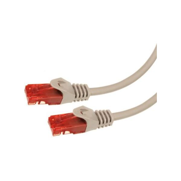 Maclean RJ-45/RJ-45, kat.6, U/UTP, szary, 3m (MCTV-303S) 1422491 5902211106074
