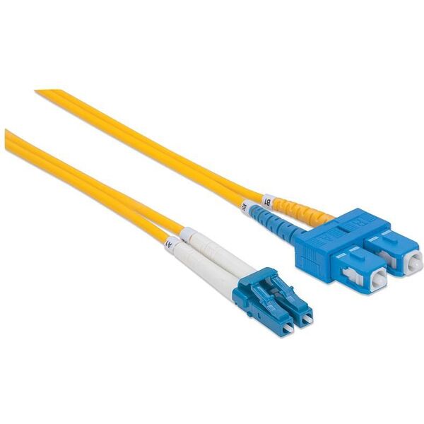 Intellinet Network Solutions Patchcord światłowodowy LC-SC, 2m, 9/125, OS2 (302686) 1457093 8057685302686