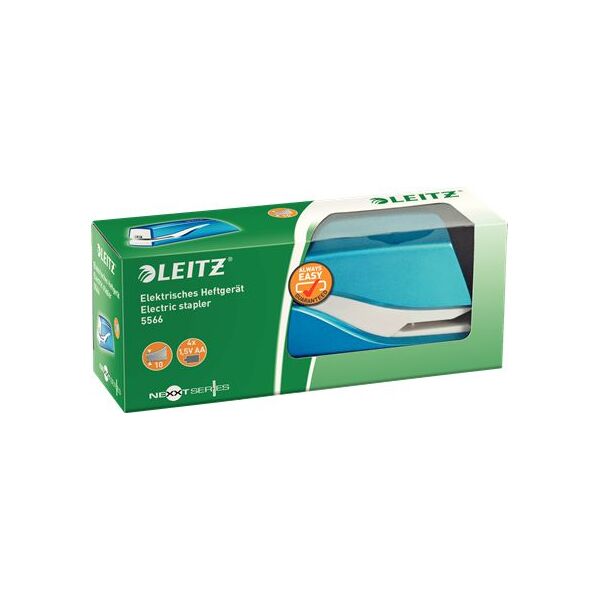 Zszywacz Leitz Elektryczny WOW 10k Niebieski (55661036) 1466698 4002432111329
