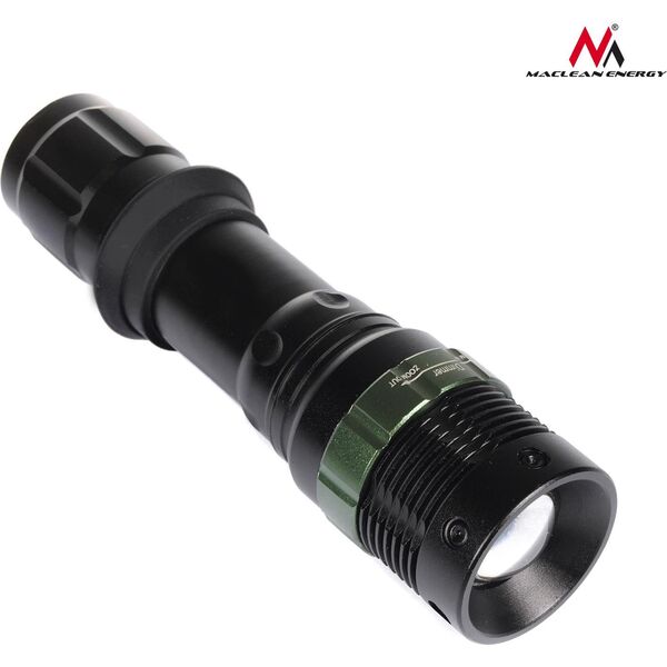 Maclean Latarka rowerowa Cree 200 lumen LED Maclean Energy + ładowarka zestaw MCE175 1518768 5902211107095