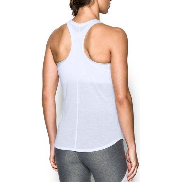 Under Armour Koszulka damska Threadborne Run Mesh Tank biała r. XS (1294520-102) 1589957 190510019156