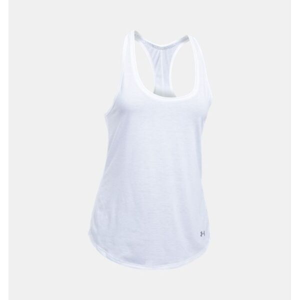 Under Armour Koszulka damska Threadborne Run Mesh Tank biała r. XS (1294520-102) 1589957 190510019156