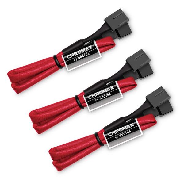 Noctua 4-pin - 4-pin, 0.3m, Czerwony (NA-SEC1.red) 1638239 9010018200478