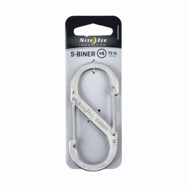 Nite Ize Karabińczyk S-Biner Dual #4 stal nierdzewna (SB4-03-11) 1682982 94664007451