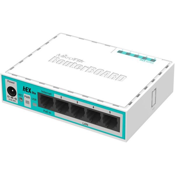 Router MikroTik RB750R2 HEX LITE 1689213 680665923922