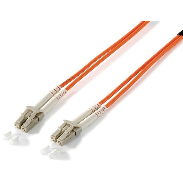 Equip Patchcord światłowodowy LC - LC Multimode Duplex OM1, 1m (254421) 1717248 4015867115855