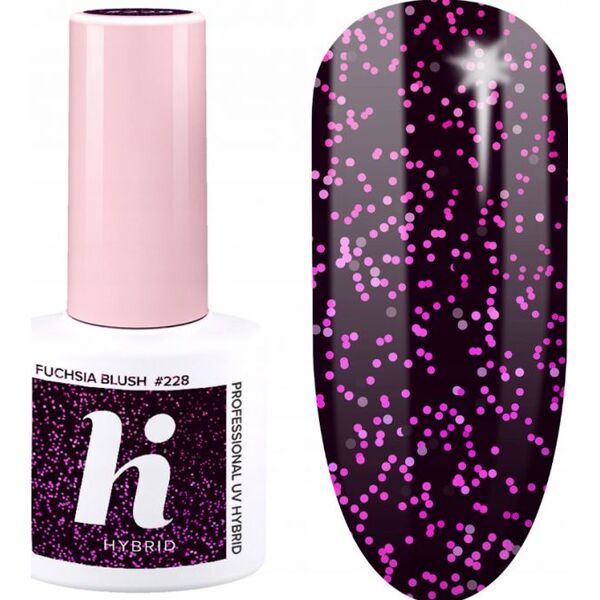 Hi Hybrid Lakier hybrydowy 228 Fuchsia Blush 5ml 1755532 5902751402025