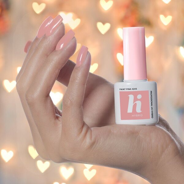 Hi Hybrid Lakier hybrydowy 205 Faint Pink 5ml 1755533 5902751401790