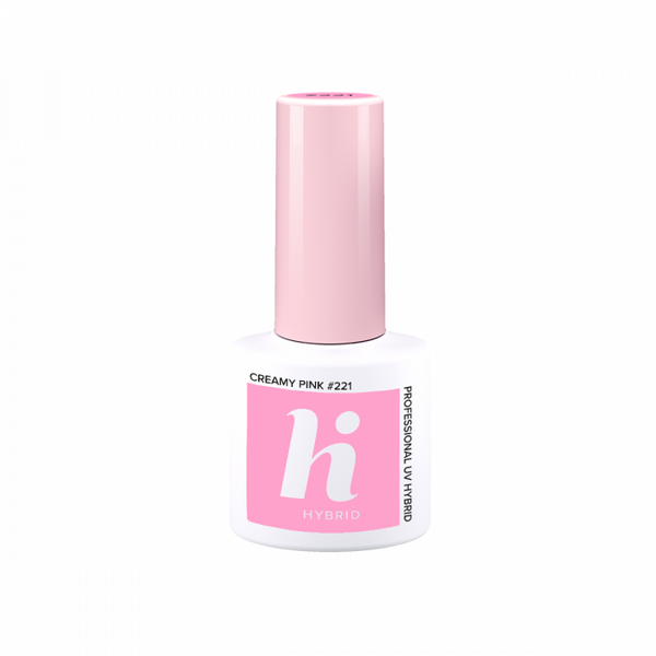 Hi Hybrid Lakier hybrydowy 221 Creamy Pink 5ml 1755536 5902751401950