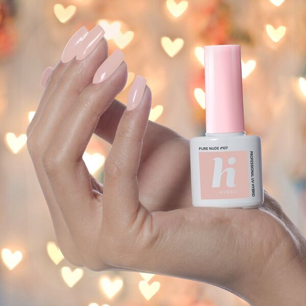 Hi Hybrid Lakier hybrydowy 107 Pure Nude 5ml 1755546 5902751401639