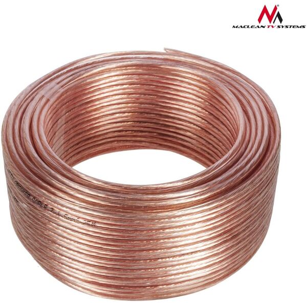 Przewód Maclean Kabel głośnikowy 25m 2*1.5mm2 / 48*0.20CCA 3,5*7,0mm (MCTV-510) 1774828 5902211108337
