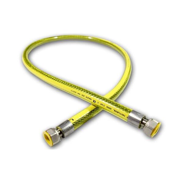 Mora PRZEWÓD GAZOWY oplot PVC F1/2-F1/2 L-1500 z dwiema obrotowymi nakrętkami 1791544 5903240759071