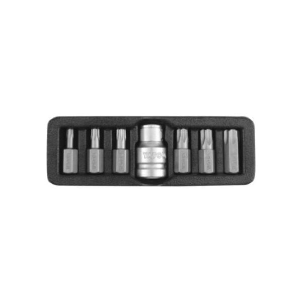 Yato Końcówki wkrętakowe Torx security T25-T55x30mm 7szt. YT-0416 3021584 5906083904165