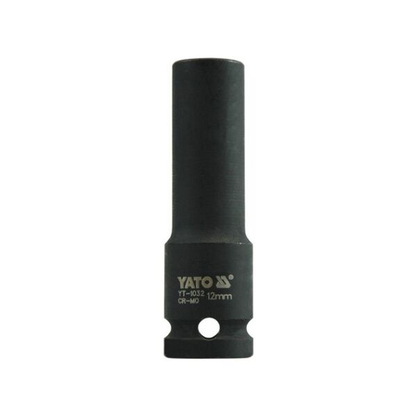 Yato Nasadka udarowa 6-kątna 1/2" 12mm długa (YT-1032) 3021772 5906083910326