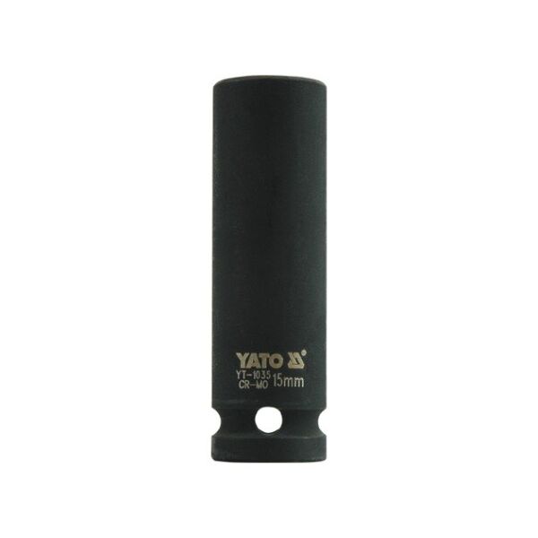 Yato Nasadka udarowa 6-kątna 1/2" 15mm długa ( YT-1035) 3021775 5906083910357