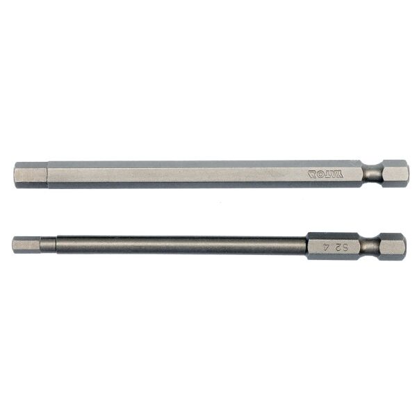 Yato Końcówki wkrętakowe Hex tamperproof 4x100mm 6x100mm 1/4 2szt. (YT-0495) 3039610 5906083904950
