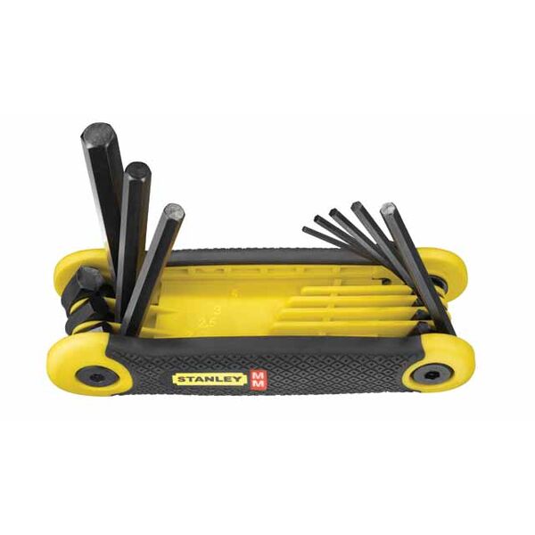 Stanley Zestaw kluczy imbusowych hex wielofunkcyjne 1,5-8mm 8szt. (69-264) 3043287 3253562946645