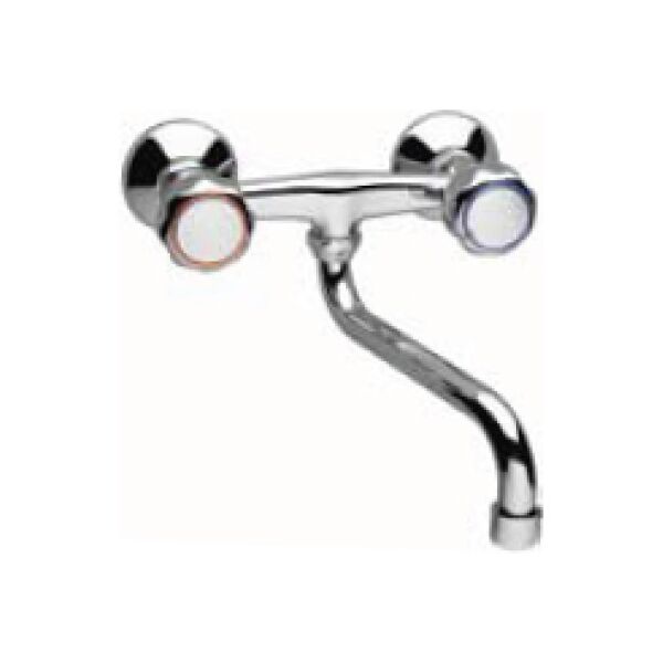 Bateria kuchenna Ferro Standard ścienna chrom (BST5) 3051433 5901095604669