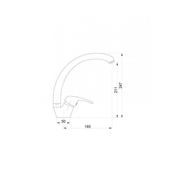Bateria kuchenna Hydroland Joker stojąca chrom (B295S) 3076703 5900308736395