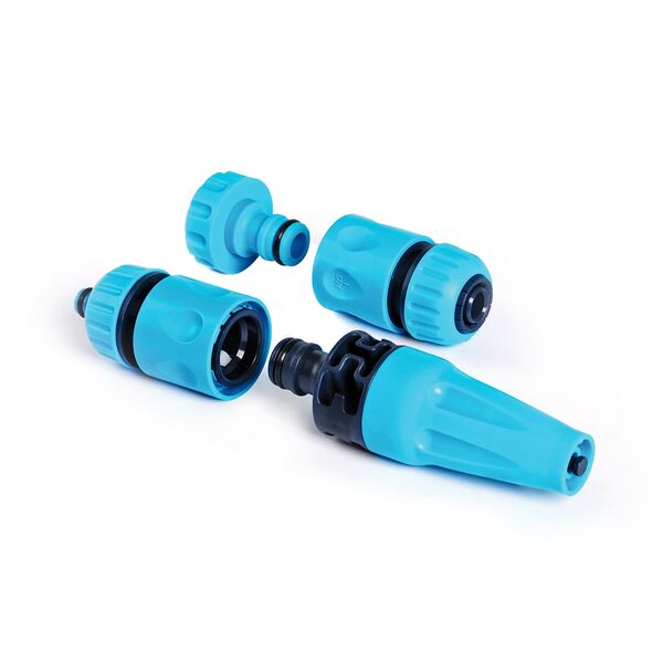 Cellfast Zestaw 4-części ze zraszaczem prostym 1/2" - 5/8" (50-500) 3083772 5901828856334