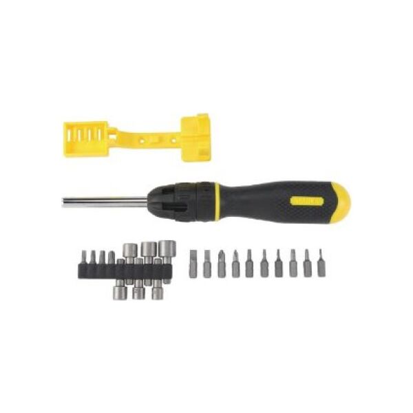 Stanley Wkrętak z grzechotką z wymiennymi końcówkami 20szt. 62-574 3090446 3253560625740