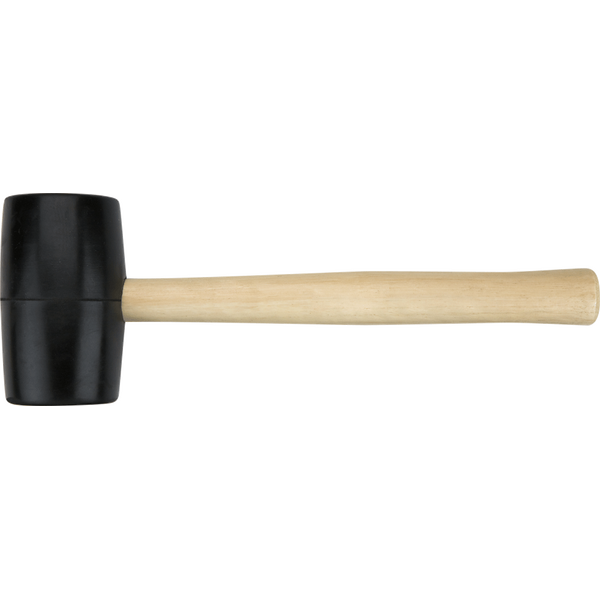 Topex Młotek gumowy rączka drewniana 680g 337mm (02A345) 3093568 5902062032225
