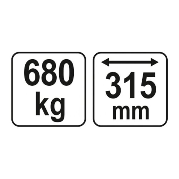 Yato Trawers do żurawia 680kg YT-55565 3096713 5906083555657