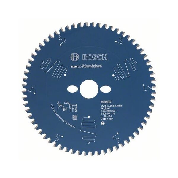 Bosch Tarcza pilarska do aluminium 254x30x2,8mm 80 zębów (2608644112) 3097020 3165140796781