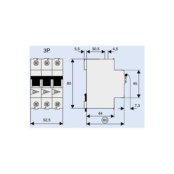 Eaton Rozłącznik główny izolacyjny IS-40/3 - 276272 3100563 4015082762728