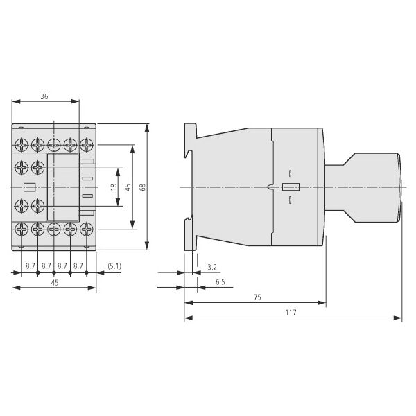 Eaton Styk pomocniczy DILM32-XHI11 - 277376 3100814 4015081830367
