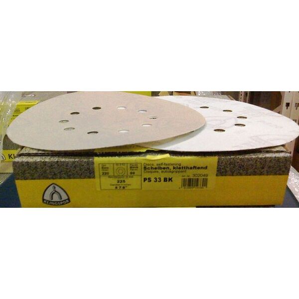 Klingspor Krążek ścierny samoprzyczepny 225mm gr.180 1szt. - 214629 3101894 5907560174880