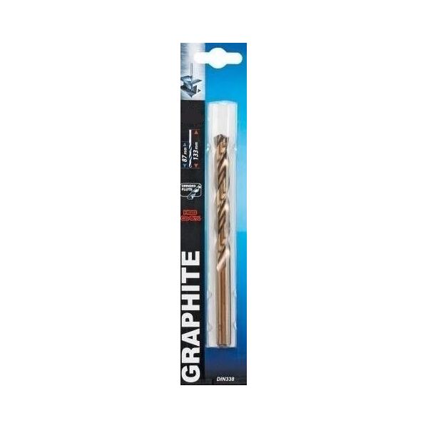 Wiertło Graphite do metalu kobaltowe walcowe 10,2mm  (57H055) 3102317 5902062570550