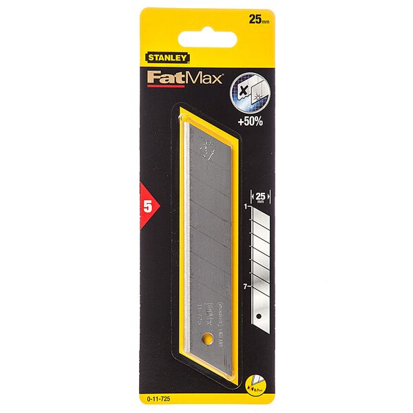 Stanley Ostrza wymienne FATMAX 25mm 5szt. 11-725 3104277 3253560117252