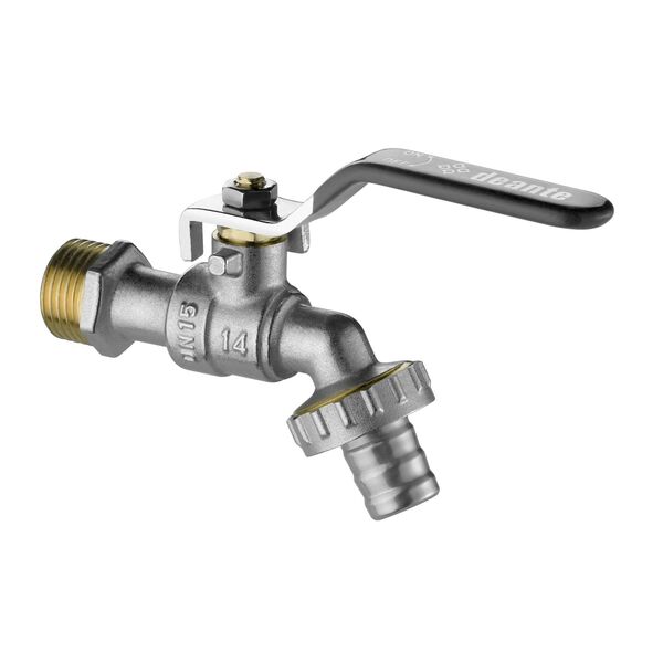 Deante Zawór kulowy G1/2" chrom VFA 152L 3108210 5908212022351