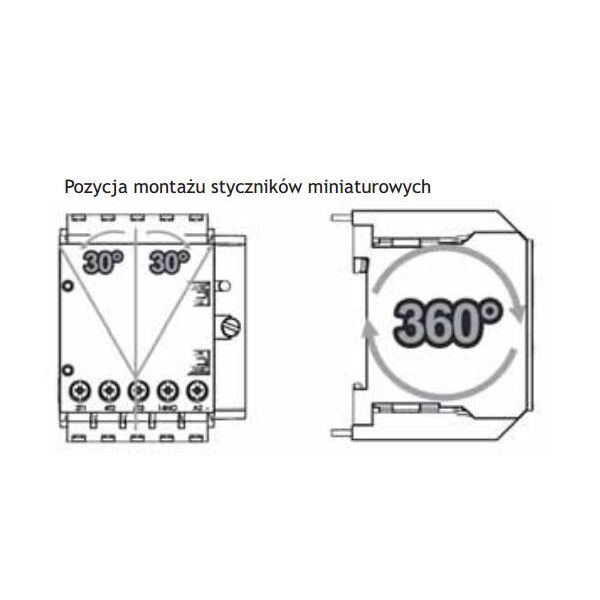 Eti-Polam Stycznik mocy CE07.10-230V-50/60Hz 7A 3P 230V AC 1Z 0R 004641023 3111837 7890355107829