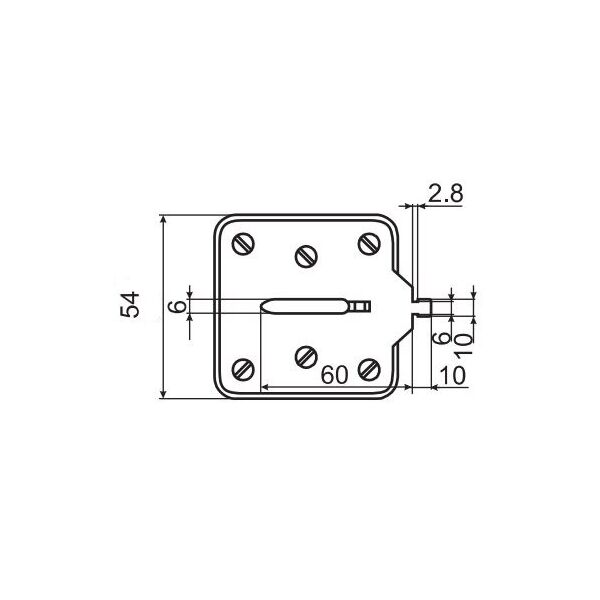 Eti-Polam Wkładka topikowa WT-3C/gG 630A Kombi NH3C gG gL 004186233 3111869 5904722951655