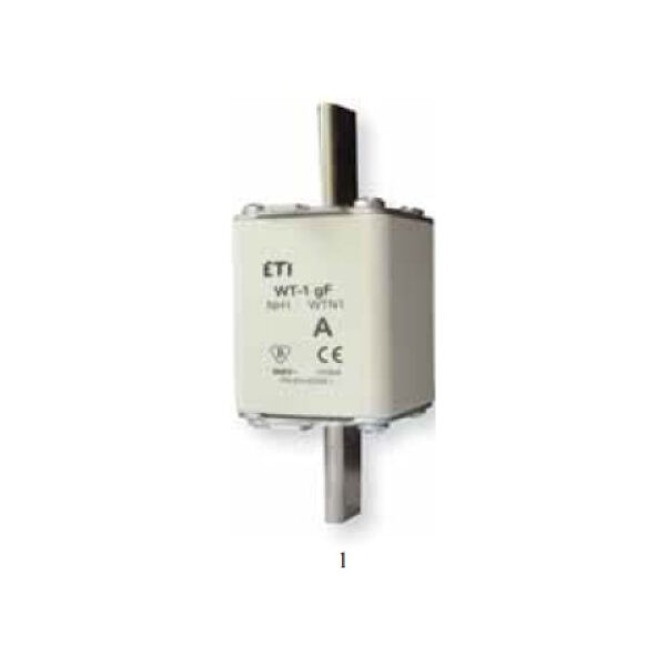Eti-Polam Wkładka topikowa WT-1/gF NH1 200A gF 500V 004139120 3111906 5904722992146