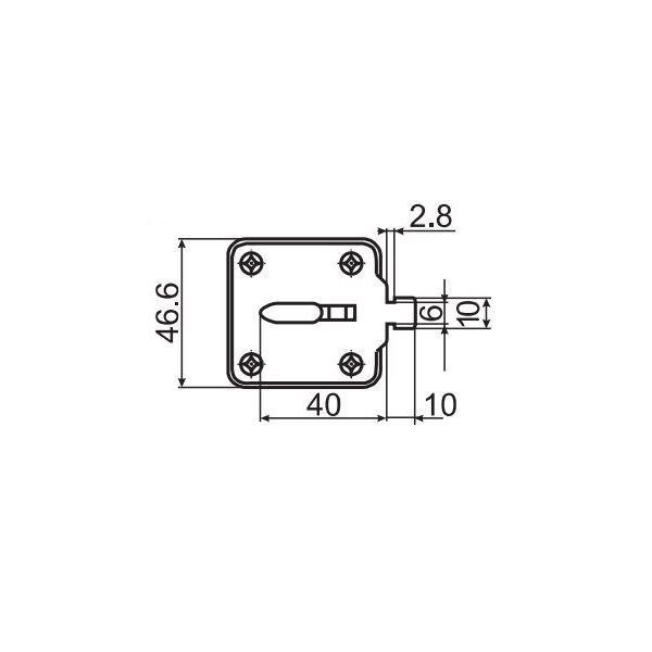 Eti-Polam Wkładka topikowa WT-1/gF NH1 200A gF 500V 004139120 3111906 5904722992146