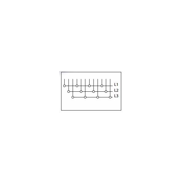 Eti-Polam Szyna łączeniowa IZ12/1F/12 1P 80A 12mm2 widełkowa 002921018 3113620 5907625307024