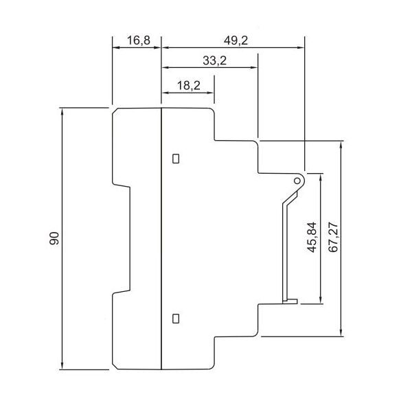 Zamel Programator czasowy 1-kanałowy tygodniowy 230V AC (ZCM-31) 3113883 5903669008033