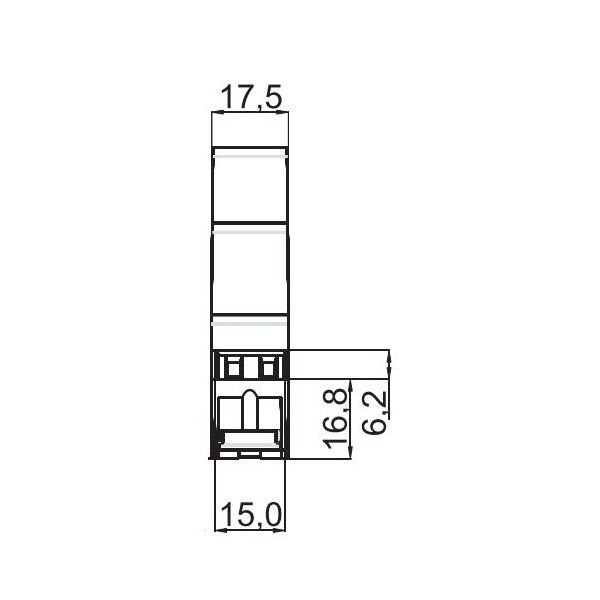 Zamel Przekaźnik czasowy 16A 1NO/NC 230V AC PCM-01 3113886 5903669021971