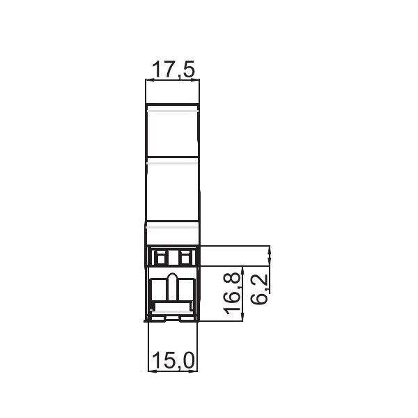Zamel Automat schodowy 16A 48mA 1NO 230V AC ASM-01 3114394 5903669121121