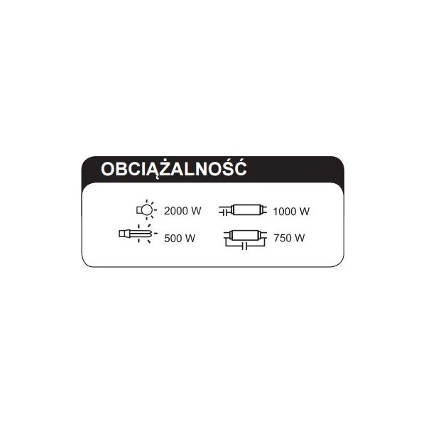 Zamel Ogranicznik mocy 230V AC 0,2-2kW PMM-01 3114411 5903669024880