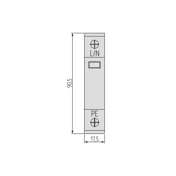 Simet Ogranicznik przepięć C 1P 20kA SIMTEC SM20C/1-275 85101000 3114485 5907813217289