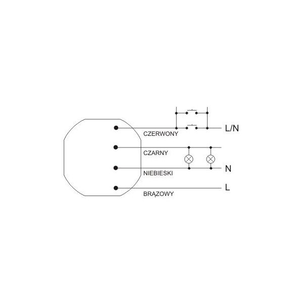 F&F Przekaźnik czasowy wielofunkcyjny 230V 10A (PCS-506) 3115416 5908312595380