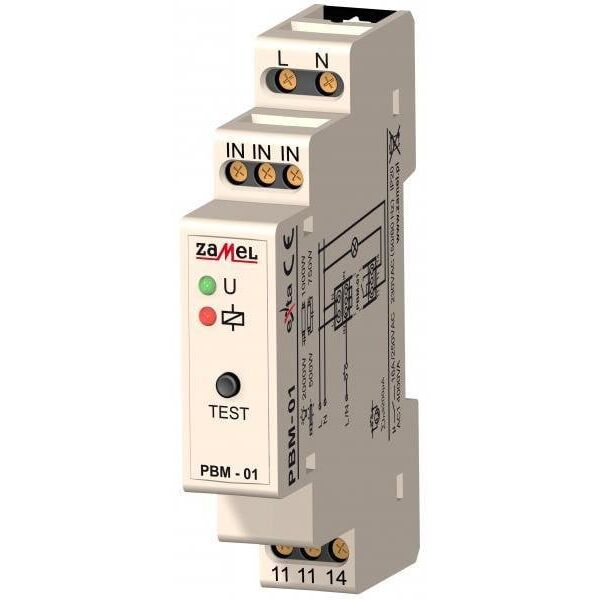 Zamel Przekaźnik bistabilny 16A 230V AC PBM-01 3113884 5903669021858